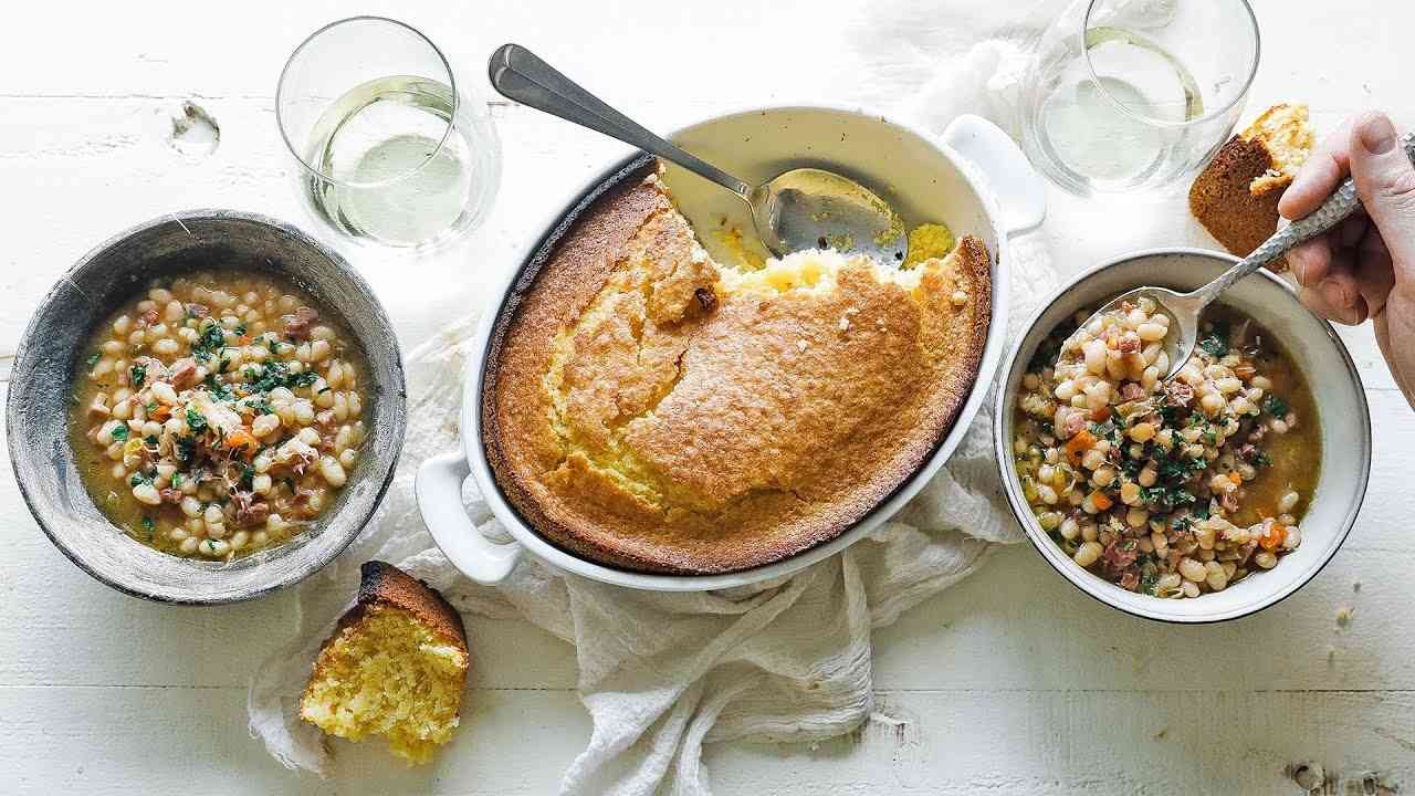 Classic Ham & Bean Soup (Southern-Style One-Pot Comfort Food) - soups